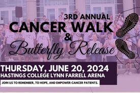 3rd Annual Cancer Walk and Butterfly Release